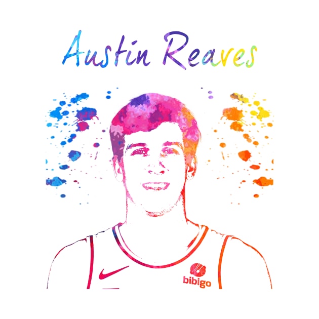 Austin Reaves by Moreno Art