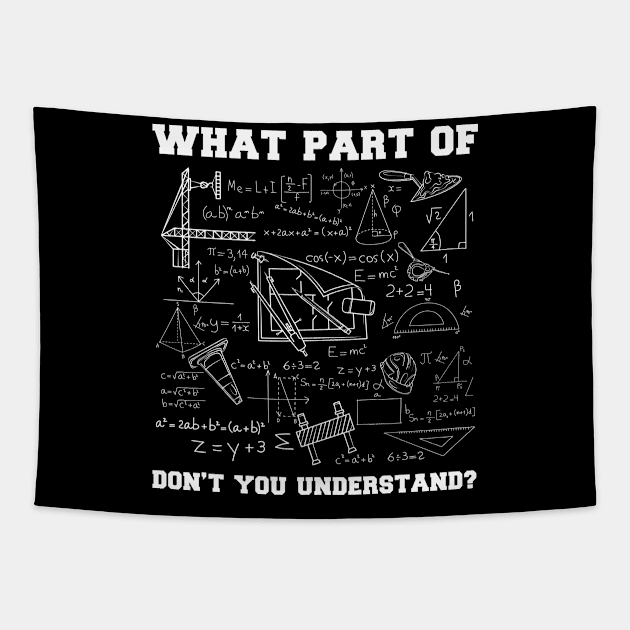 Civil Engineer Tee Gift With an Engineering Funny Motive Tapestry by PaulAksenov