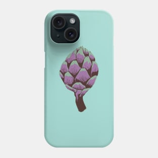 Artichoke screenprint Phone Case