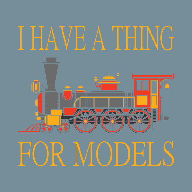 Discover Railway Locomotive Model Railway Train - Train - T-Shirt