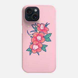 Hibiscus Bunnies Phone Case