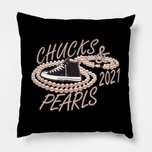 Chucks And Pearls 2021 Pillow