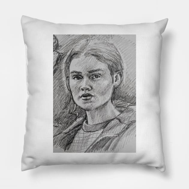 Stranger Things: Max Mayfield Pillow by SarahJane