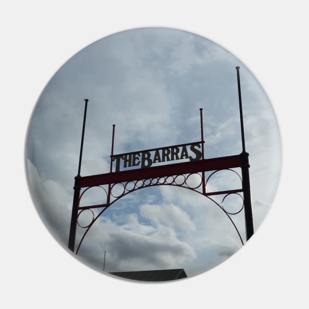 Scottish Photography Series (Vectorized) - The Barras Market #2 Pin by MacPean