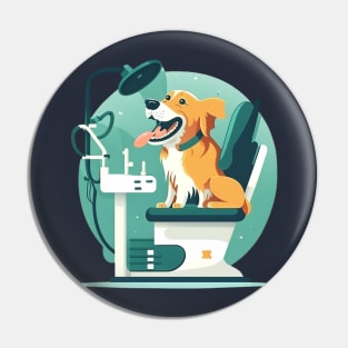 "Funny 'Trust Me I'm a Dogtor' Design" Pin