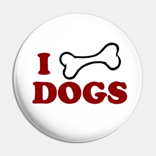 I bone dogs Pin