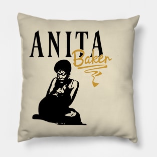 Anita baker Pillow