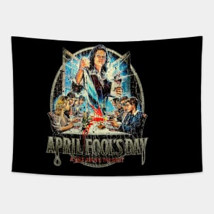 Vintage April Fool's Day 1986 Tapestry