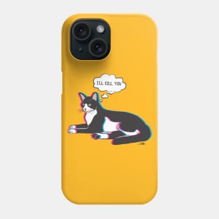 Bad cat Phone Case