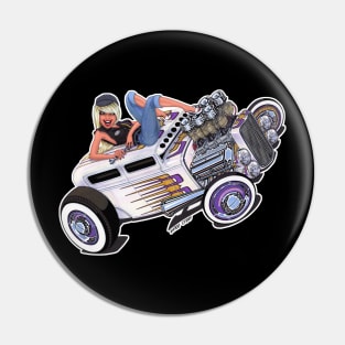 Hot Rod Pin Up Show Car Pin