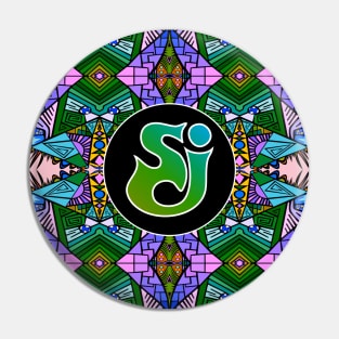 String Cheese Incident - Trippy Pattern 4 Pin