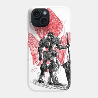 Gundam barbatos lupus rex Phone Case