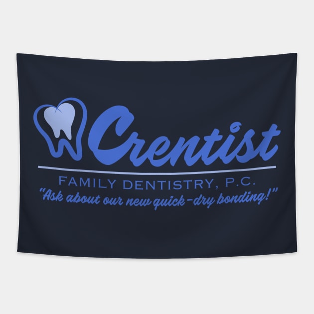 Crentist Family Dentistry - The Office Tapestry by sadsquatch