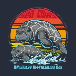 Manatee Appreciation Day – March T-Shirt