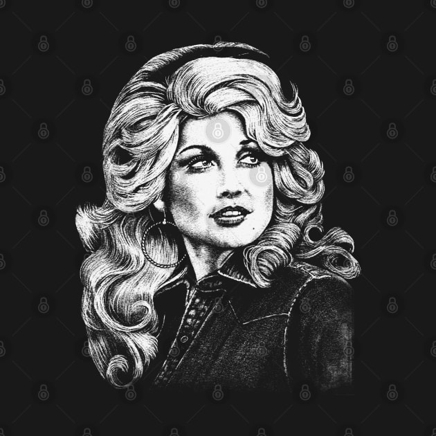 Retro Dolly Parton by DudiDama.co