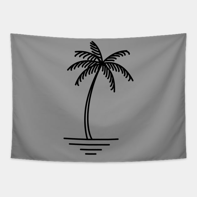 Palm tree Tapestry by timohouse