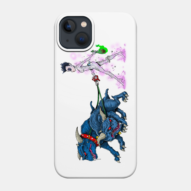 Walking the Terror Dogs - Ghostbusters - Phone Case
