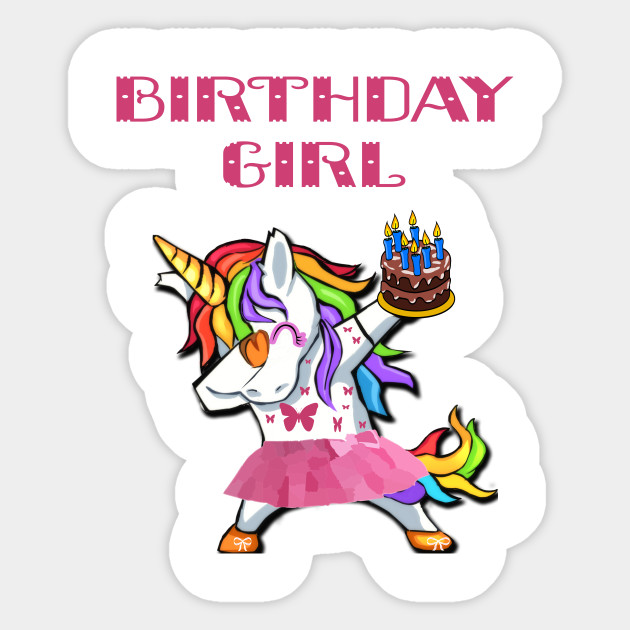 Unicorn Birthday Girl Unicorn Unicorns Birthday Birthday Girl