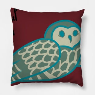 Soul Of Wild Owl Pillow