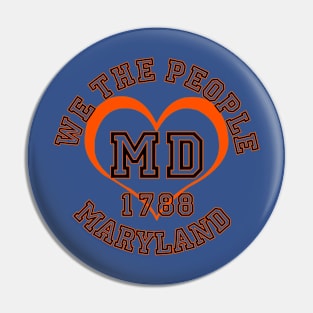 Show your Maryland pride: Maryland gifts and merchandise Pin