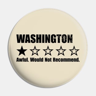 Washington One Star Review Pin