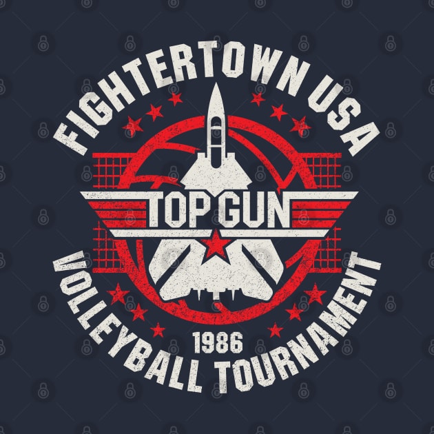 Fightertown USA Volleyball Tournament Dks by Alema Art