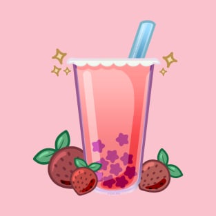 Strawberry Boba T-Shirt