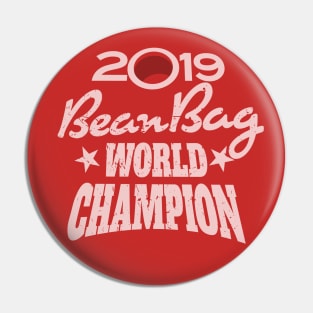 Beanbag Champion 2019 Pin