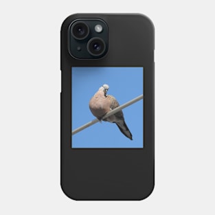 Spotted Turtledove on an aerial Phone Case