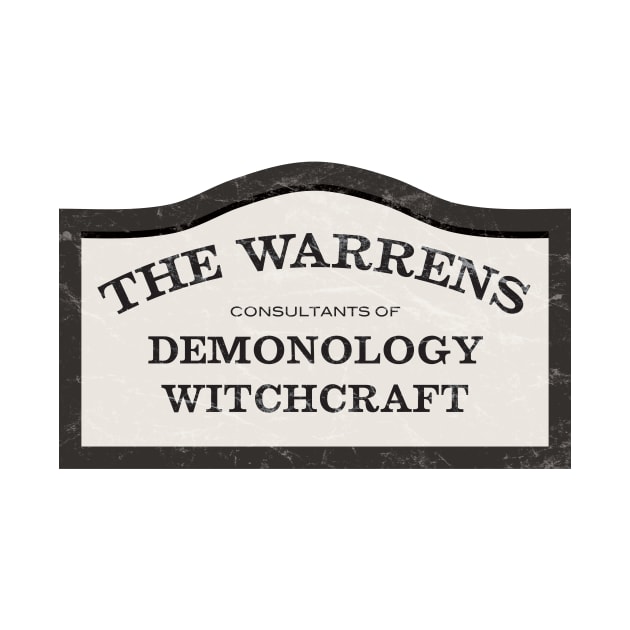 The Conjuring - The Warrens Sign by offbeat