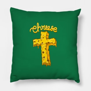 Cheese Christ Pillow