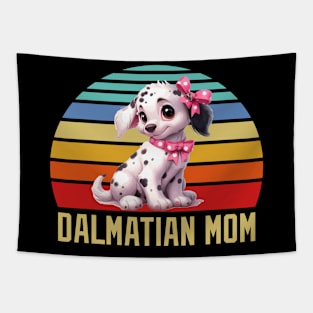 Dalmatian Mom Tapestry