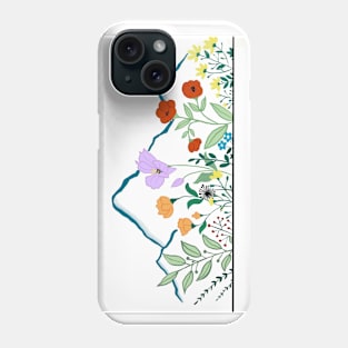 Wildflower Mountain Phone Case