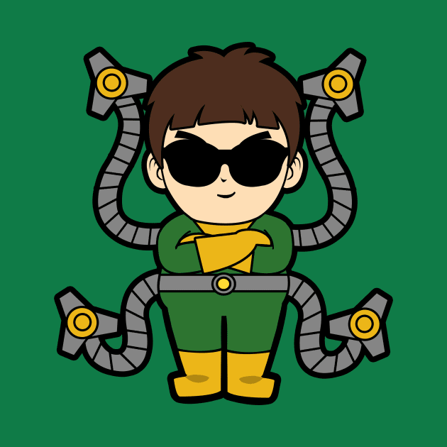 Doc Ock Chibi by liora natalia