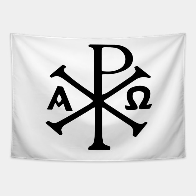 CHI RHO ALPHA OMEGA Tapestry by TextGraphicsUSA