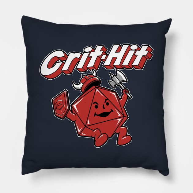 Crit-Aid Pillow by pigboom