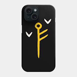 Odin And His Ravens - Viking Runes Phone Case