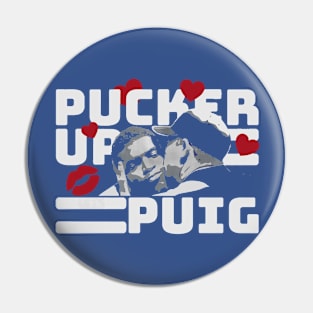 Yasiel Puig Kissing Pin