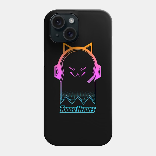 Tower Heroes Spectre Synthwave Phone Case by klei-nhanss