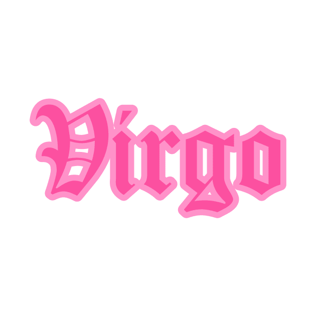 Virgo Zodiac Pink Astrology Aesthetic by Asilynn
