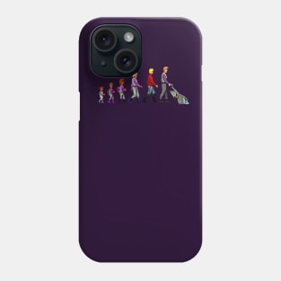 The Evolution of a Space Janitor Phone Case