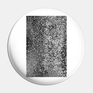 Disco Silver Ball Abstract Pin