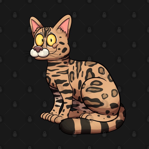 Bengal Cat by TheMaskedTooner