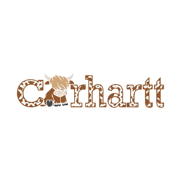 highland-cow-carhartt-enable all products by Lucas Jacobss