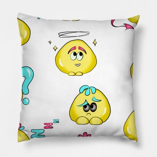 Stickers Pillow