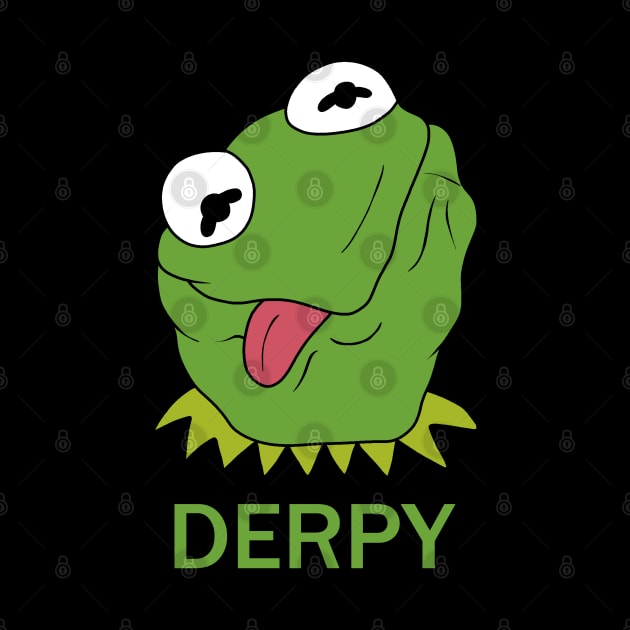 Derpy Kermit The Frog by valentinahramov