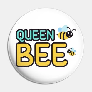 Queen bee t shirt Pin