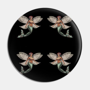 Fairies and Latina Sirenas Pin