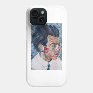 EGON SCHIELE - oil portrait .1 Phone Case