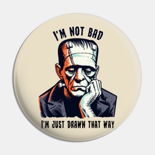 Karloff Frankenstein Monster - Horror Movie Pin